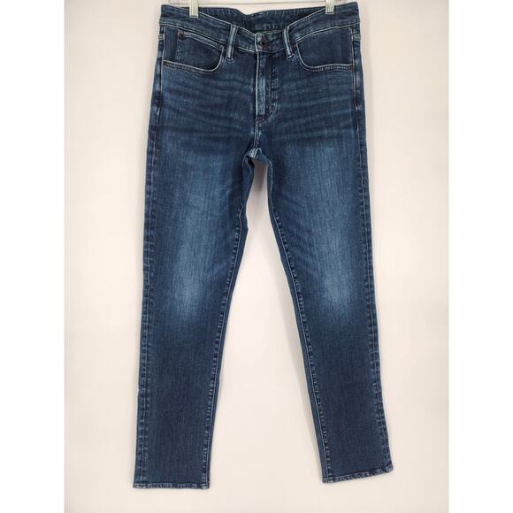 Bonobos Men's Inkblot Blue Tailored Fit Jeans Size 32×32 - Picture 9 of 10